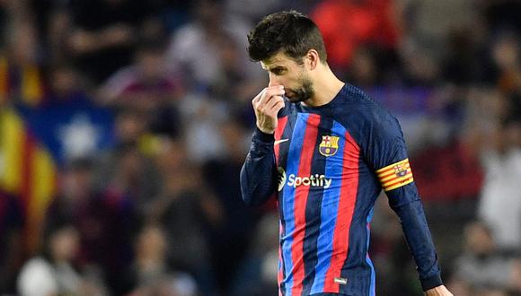 Gerard Piqué tiene contrato con FC Barcelona hasta junio del 2024. (Foto: AFP)