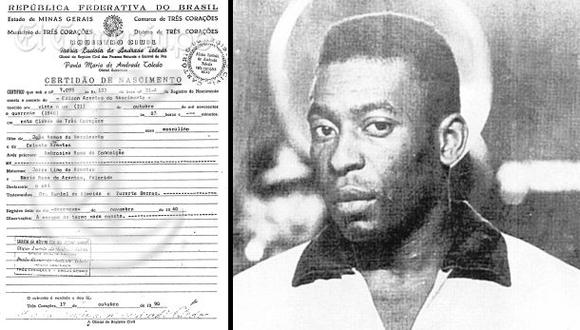 Pelé cumple 74 años: el gran error en su partida de nacimiento