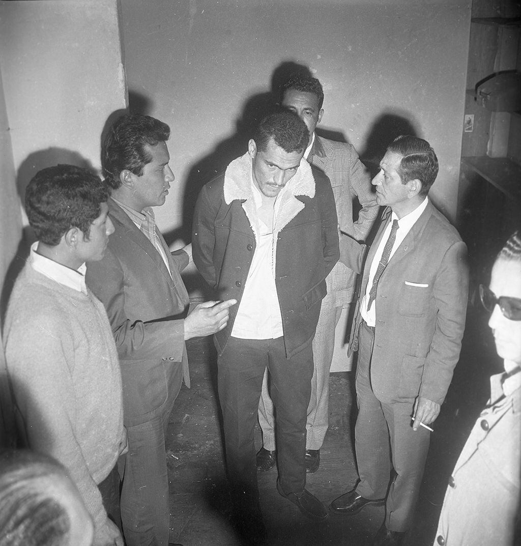 El 22 de octubre de 1970, la policía capturó a Gustavo Rullier Farfán, alías “Rulito”. Este delincuente solo participó en dos de los asaltos que realizó la banda criminal que integraba. (Foto: GEC Archivo Histórico)