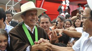 Ollanta Humala volvió a Cajamarca: "He regresado a cumplir mi palabra"