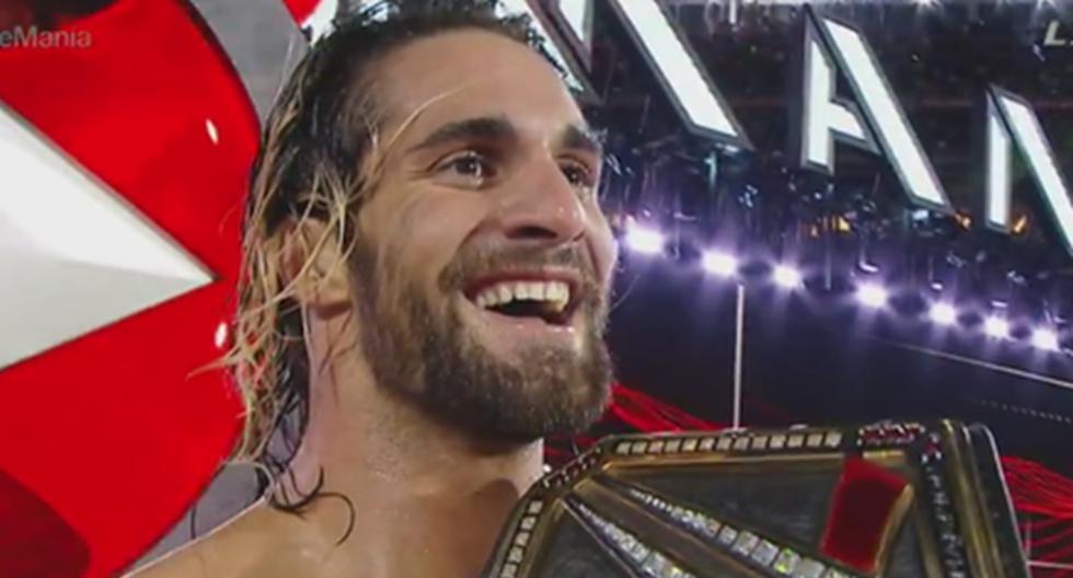 Seth Rollins es el nuevo campeón. (Foto: WWE)