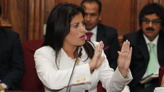 Carmen Omonte pide a Fiscalía investigar a fujimorista Grandez
