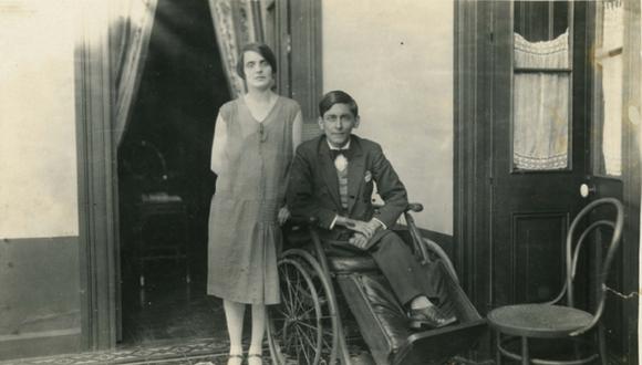 Anna Chiappe y José Carlos Mariátegui, en 1928. (Foto: Archivo Mariátegui)