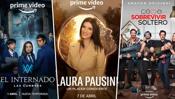 La segunda temporada de "El internado: las cumbre", la película "Laura Pausini: un placer conocerte" y la comedia mexicana "Cómo sobrevivir soltero", entre los lanzamientos del mes en Prime Video