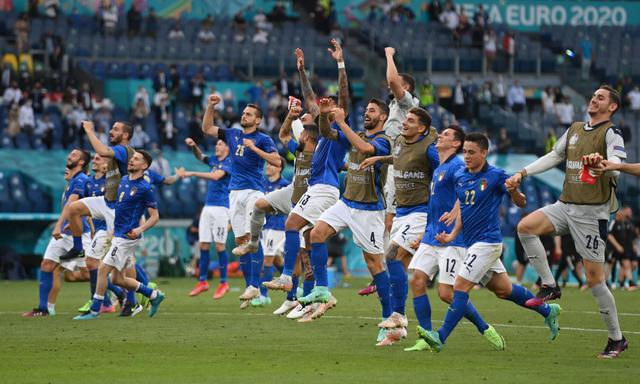 Italia vs. Gales: las imágenes del partido por la Eurocopa 2021 | Foto: REUTERS