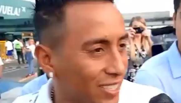 Christian Cueva: “Estoy feliz por lo que está pasando Alianza Lima” | VIDEO