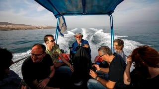 Jacky Ben Zaken, el único marinero con permiso para navegar en las aguas del Mar Muerto