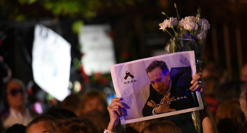 Manifestación por sospechosa muerte de Alberto Nisman. (Foto: Getty Images)