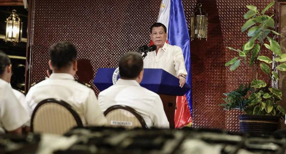 El presidente de Filipinas, Rodrigo Duterte, presentó la petición en una carta de siete páginas acompañada de un informe. (Foto: EFE)