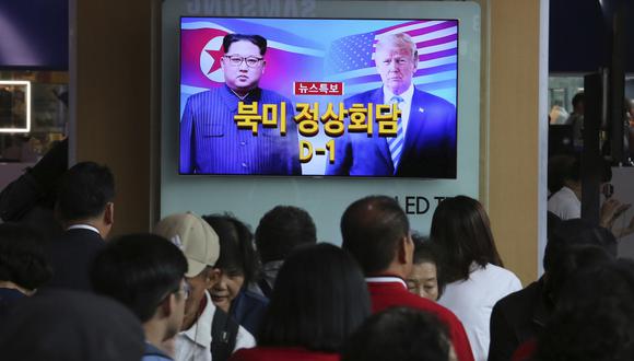 Impensable hasta hace pocos meses –debido a la gruesa munición verbal que se han disparado casi sin tregua sus protagonistas–, el encuentro entre Donald Trump y Kim Jong-un estará centrado en el programa de armas nucleares norcoreano. (AP)