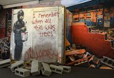 Banksy donará estructuras de Dismaland a refugiados en Francia