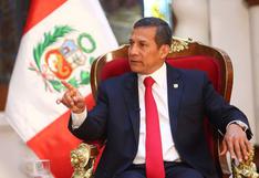 Ollanta Humala sobre acusaciones contra Nadine Heredia: ''Tenemos conciencia limpia''
