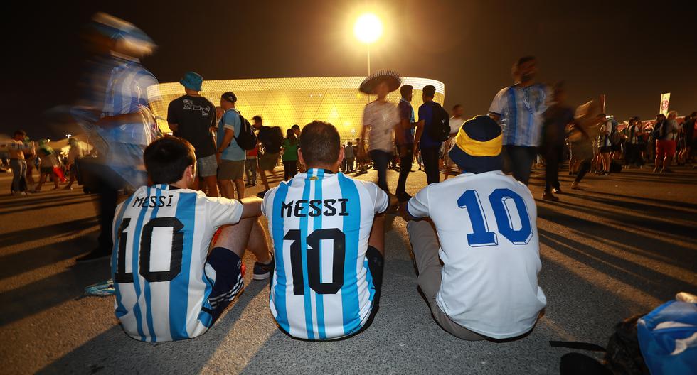 Para los que preguntaban dónde está Messi ahora, la respuesta es fácil: está en el mundial de fútbol llevando a su selección a octavos de final para jugar contra Australia. (Foto: Daniel Apuy)