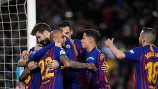 Barcelona, con gol de Messi, ganó 3-1 al Rayo Vallecano de Luis Advíncula por la Liga española | VIDEO