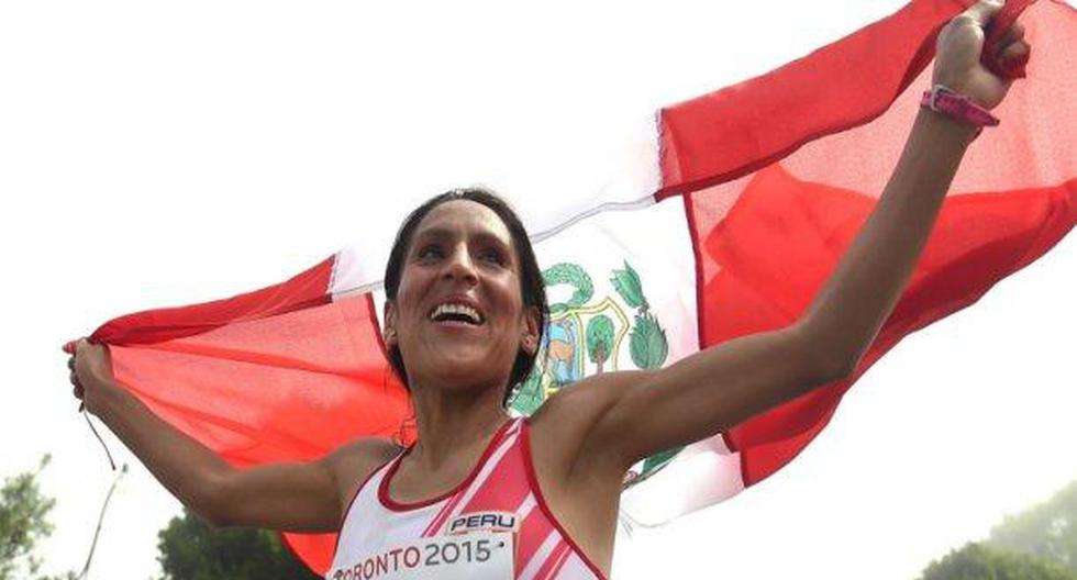 Gladys Tejeda ganó el oro en los Juegos Bolivarianos y PPK la felicitó. (Foto: Andina)