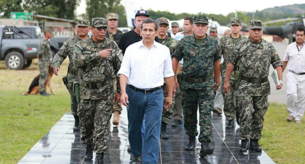 Ollanta Humala consideró que el terrorismo "no es una amenaza" para el Estado (Foto: Presidencia Perú)