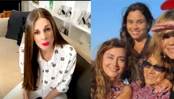 Rebeca Escribens se solidariza con Gisela Valcárcel por fallecimiento de su hermana (Foto: Instagram)