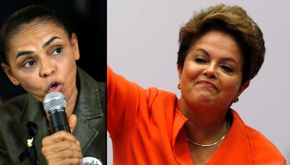Marina Silva critica a Dilma en su primer acto de campaña