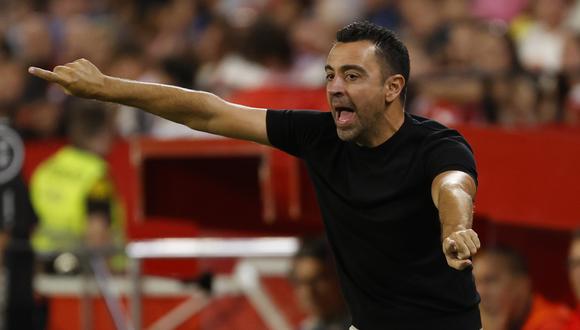 Xavi y su evaluación tras la victoria del Barcelona vs. Sevilla. (Foto: EFE)