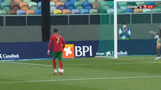 Gol Cristiano Ronaldo: el delantero convirtió el 2-0 a favor de Portugal frente a Israel | VIDEO
