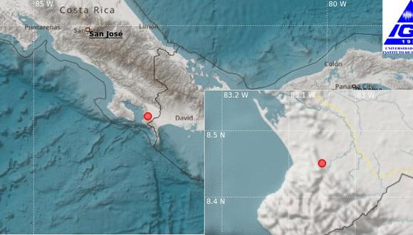 Sismos en Panamá: conoce los reportes más recientes y los últimos temblores registrados en el país (Foto: Twitter/ @igcpanamaup).