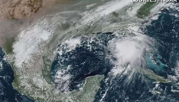 El huracán Sally amenaza con terribles lluvias e inundaciones a Estados Unidos. (Foto: NOAA)
