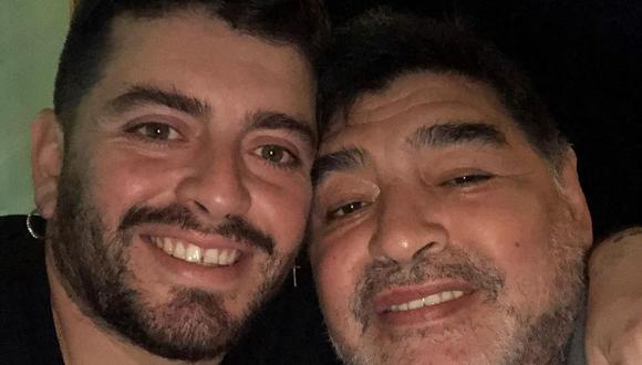 Diego Maradona Jr. cuenta cómo viviría su padre en duelo entre Barcelona y Napoli. (Foto: Instagram)
