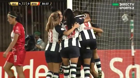 Alison Reyes marcó el 5-0 de Alianza Lima vs. Real Tomayapo. (Video: Directv Sports)