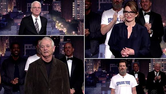 David Letterman: las celebridades lo despidieron así (VIDEO)