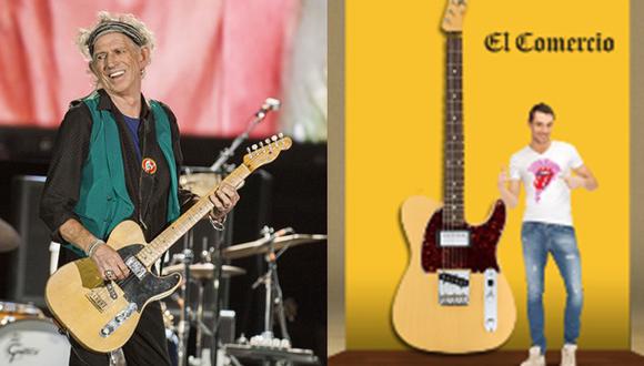 Rolling Stones: tómate una foto con la guitarra de Keith