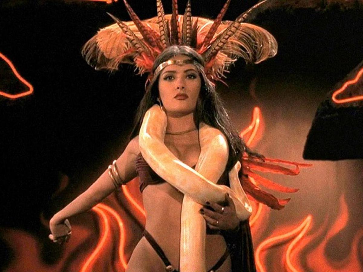 Salma Hayek: la mentira que le contó Quentin Tarantino para que hiciera el baile con la serpiente en Del crepúsculo al amanecer | From Dusk Till Dawn | Películas | FAMA | MAG.