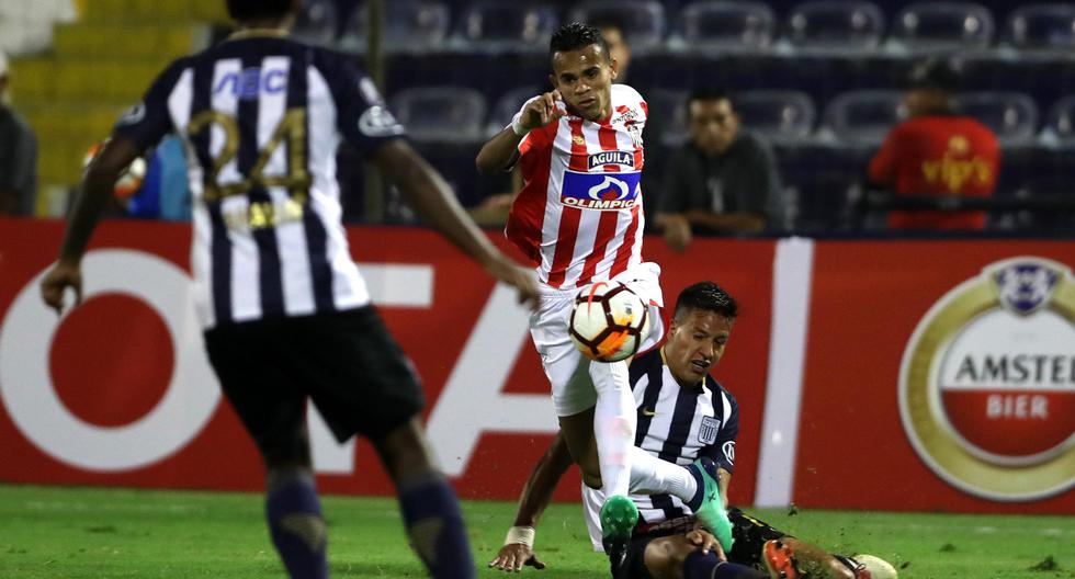 Alianza Lima buscará cobrarse revancha ante el Junior de Barranquilla en el Metropolitano. | Foto: EFE