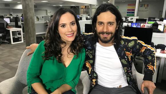 Connie Chaparro y Sebastián Rubio, actores de la película peruana "No es lo que parece". (Foto: El Comercio)