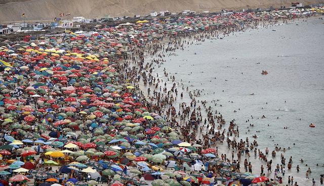 El primer día del 2014 para los limeños: sol, arena, playa y mucho caos vehicular [FOTOS] - 1
