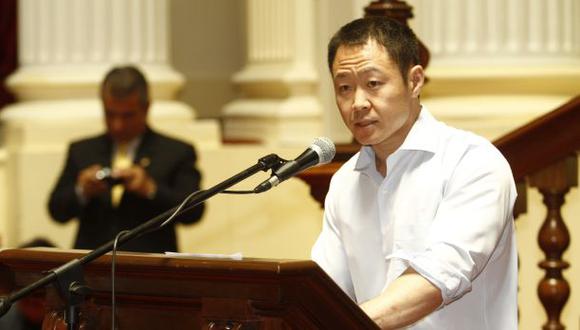 &quot;Los ataques del gobierno son contra Keiko, no contra Kuczynski&quot;, dijo Kenji Fujimori. (Foto: Congreso de la Rep&uacute;blica)