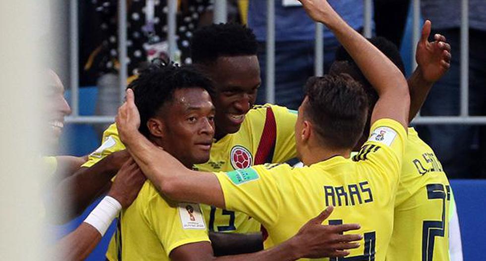 Yerry Mina anotó el único gol del partido de la Selección Colombia ante Senegal. (Foto: EFE)