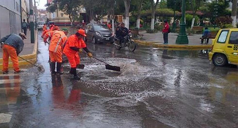 Piura, en el norte del Perú, soportó 6 horas de lluvia, según informó el Senamhi. (Foto: Agencia Andina)