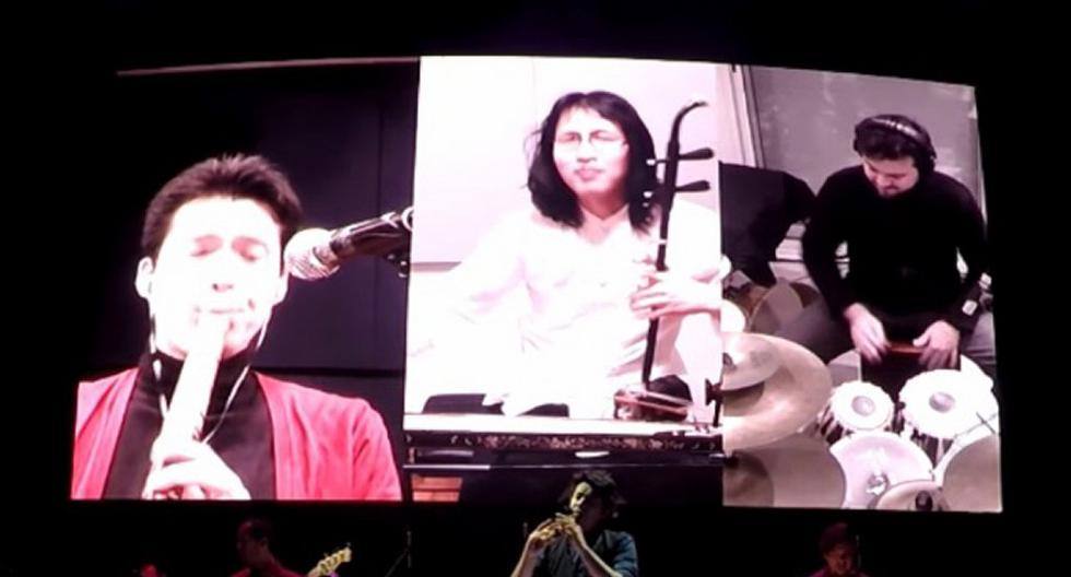 En el APEC, Lucho Quequezana brilló con presentación interactiva con músicos de los países Asia-Pacífico. (Foto: Captura YouTube)