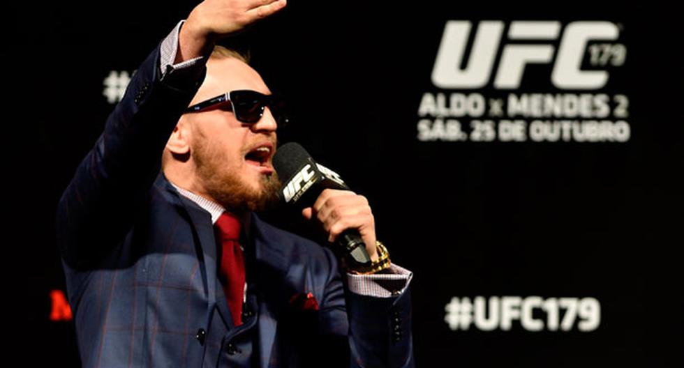 Conor McGregor le faltó el respeto a Floyd Mayweather con una imagen en redes sociales | Foto: Getty