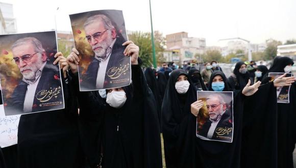 Este sábado hubo varios actos de recuerdo y homenaje a Mohsen Fakhrizadeh en Irán. (REUTERS).