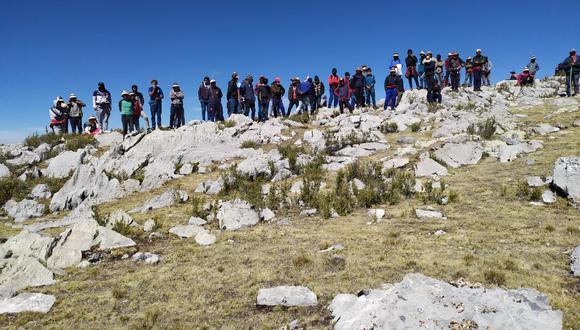 El enfrentamiento entre comunidades se dio en el cerro Surphumarca en el sector Pucahuaraco. (Foto: Cortesía)