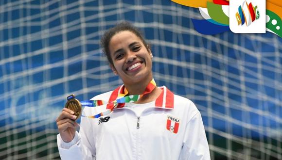 Ana Karina Méndez ganó medalla de oro en barras asimétricas. (Foto: IPD)
