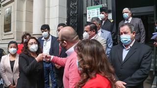Primera ministra Violeta Bermúdez se reunió con la bancada de Fuerza Popular