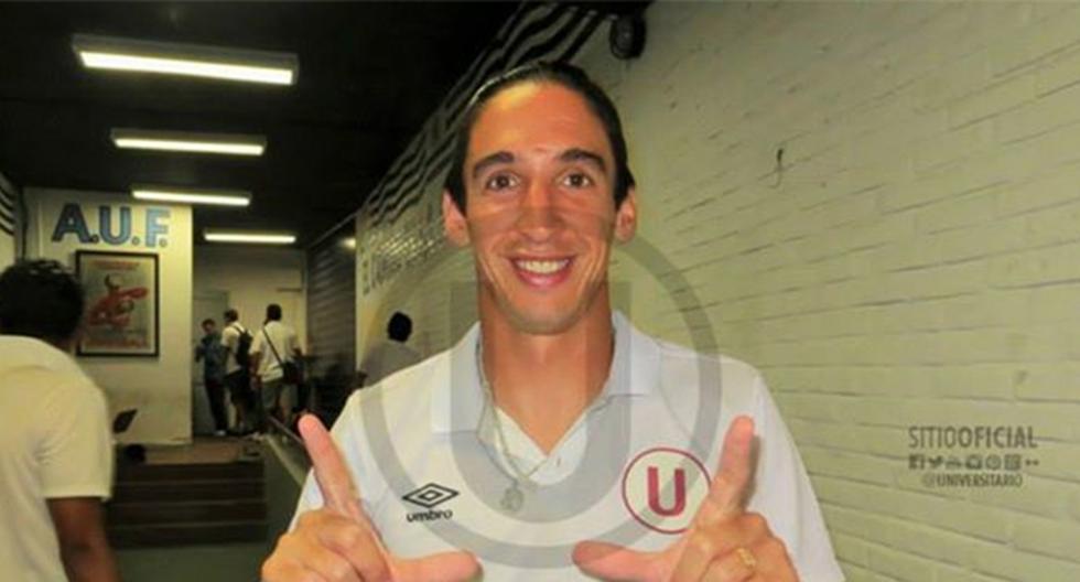 Alemanno quiere hacer más goles con la crema (Foto: Universitario)