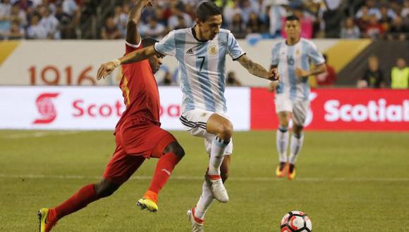 Di María se desgarró y podría quedar fuera de la Copa América