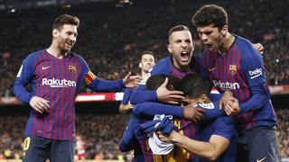 Con goles de Messi y Suárez, Barcelona venció 2-0 a Atlético Madrid y acaricia el título de la Liga | VIDEO