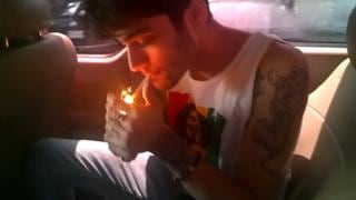 Publican video de los One Direction fumando marihuana en Perú