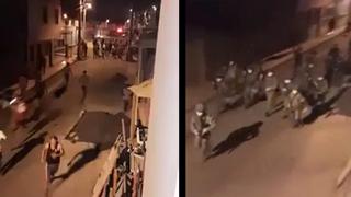 Cañete: Policías y militares dispersaron a vecinos que se oponían a entierro de fallecido con COVID-19 | VIDEO