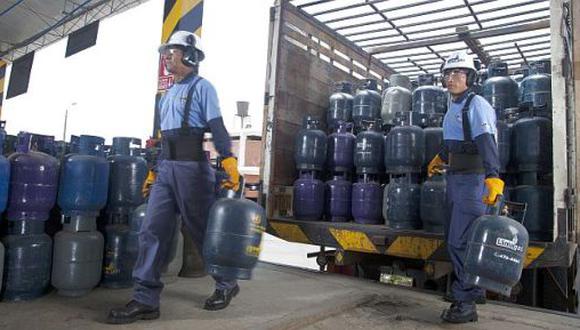 Precio del balón de gas baja en el país. (Foto: GEC)