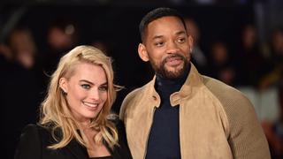 Will Smith y Margot Robbie vencieron a "50 sombras de Grey"